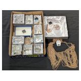 RINGS, NECKLACKES, BRACLETS - BOXED