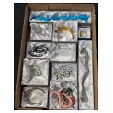 EARRINGS, NECKLACES, BRACELETS AND MORE - BOXED