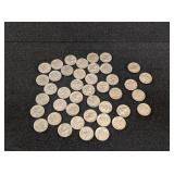 42 BUFFALO HEAD NICKELS