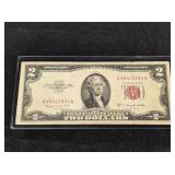 1953-B $2 RED SEAL BILL