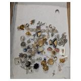 VINTAGE EARRINGS, PINS, AND MORE