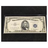 1953-A $5 SILVER CERTIFICATE