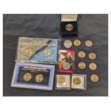 16 - 1 DOLLAR COINS, SACAGAWEA  AND MORE