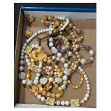 COSTUME NECKLACES AND EARRINGS