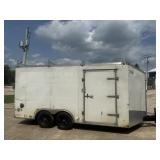 18FT ENCLOSED STEALTH MUSTANG TRAILER
