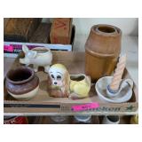 STONEWARE PLANTERS & MORE