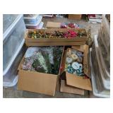 ARTIFICIAL FLOWERS & RIBBON