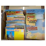 VINTAGE SOUVENIR POSTCARD FOLDERS