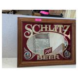 SCHLITZ BEER MIRROR