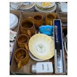 HAND-PAINTED BOWLS, MUG SET & MORE