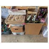 LARGE COLLECTION OF ARTIFICIAL FLOWERS
