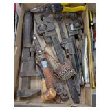 PIPE WRENCHES, VISE GRIPS & MORE