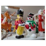 SNOWMAN & DRUMMER BOY BLOW MOLDS