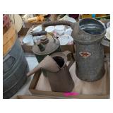 OIL POURERS & VINTAGE SMALL GAS CAN