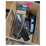 LEATHER PISTOL HOLSTERS & MORE