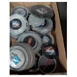 ASSORTED HUBCAPS AND CENTERS