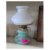 HANDPAINTED LAMP - VINTAGE