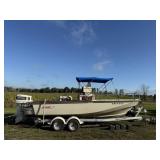 22FT BOSTON WHALER FISHING BOAT - OUTRAGE