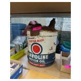 HAVOLINE MOTOR OIL CAN - 5 GALLON