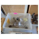 4 - VINTAGE EDISON INDUSTRIAL LIGHT BULBS