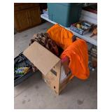 ORANGE & CAMO HUNTING CLOTHES