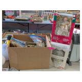 VINTAGE CHRISTMAS ORNAMENTS, DISPLAYS, TREE TOPS