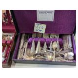 ROGERS SILVERWARE SET - APPROX 10.5 LBS WITH BOX