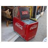 ANTIQUE 1950S COCA COLA DOUBLE OPENING CHEST WD10