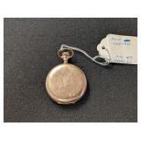 1909/1910 AWW CO WALTHAM POCKET WATCH, 7J