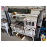 ALCAZAR ANTIQUE GAS OVEN & STOVETOP