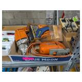 ELECTRIC DRILL, JIGSAW & GLUE GUN