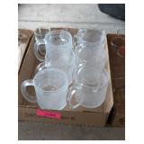 DECORATIVE ETCHED DRINKING GLASSES