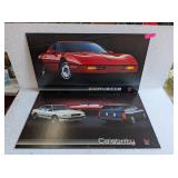2 - 1980s CHEVY DEALER ADVERTISING POSTER BOARDS