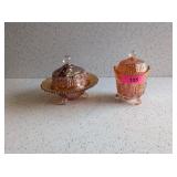 BUTTERFLY AND BERRIES BOWL & FOOTED BOWL