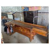8FT CRAFTSMAN'S WOODWORKING WORKBENCH