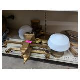 ANTIQUE CEILING LIGHTS & WALL SCONCES