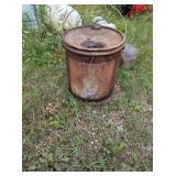 CITIES SERVICE 5 GALLON METAL PAIL - VINTAGE
