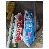3 - CHRISTAS DECORATIVE SIGNS