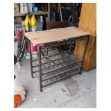 NEW CUSTOM METAL WINE RACK