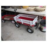 CHILDRENS WAGON WITH SIDES AND WIDE TIRES