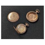 PHILADELPHIA MINI POCKET WATCH CASE AND MORE PARTS