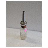 STANDARD OIL COMPANY GLASS BOTTLE WITH POURER