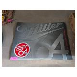 MILLER 64 TIN SIGN