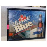LABATT BLUE BEER MIRROR