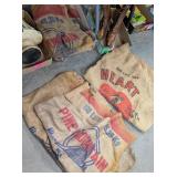 BURLAP POTATO SACKS - MICHIGAN