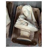 RELIGIOUS STATUARY - MARY & JESUS