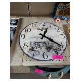 TRACTOR WALL CLOCK