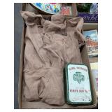 VINTAGE GIRL SCOUT UNIFORM & FIRST AID KIT