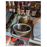PFALTZGRAFT POTTERY COFFEE POT & BOWL SET
