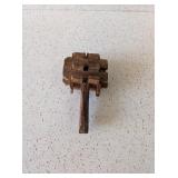 ANTIQUE BABY RATTLE